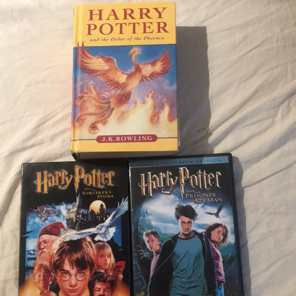 Harry Potter mega bundle! Sorcerers Stone plus Prisoner of Azkaban order phoenix